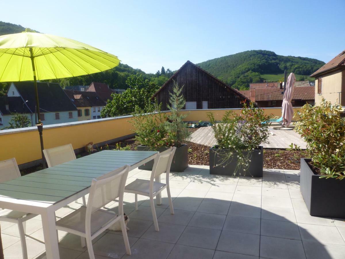 Appartamento La Tete Au Soleil Soultzmatt Esterno foto